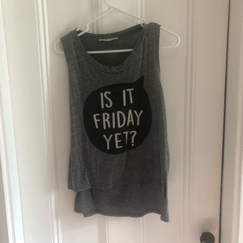 Fun graphic tank!